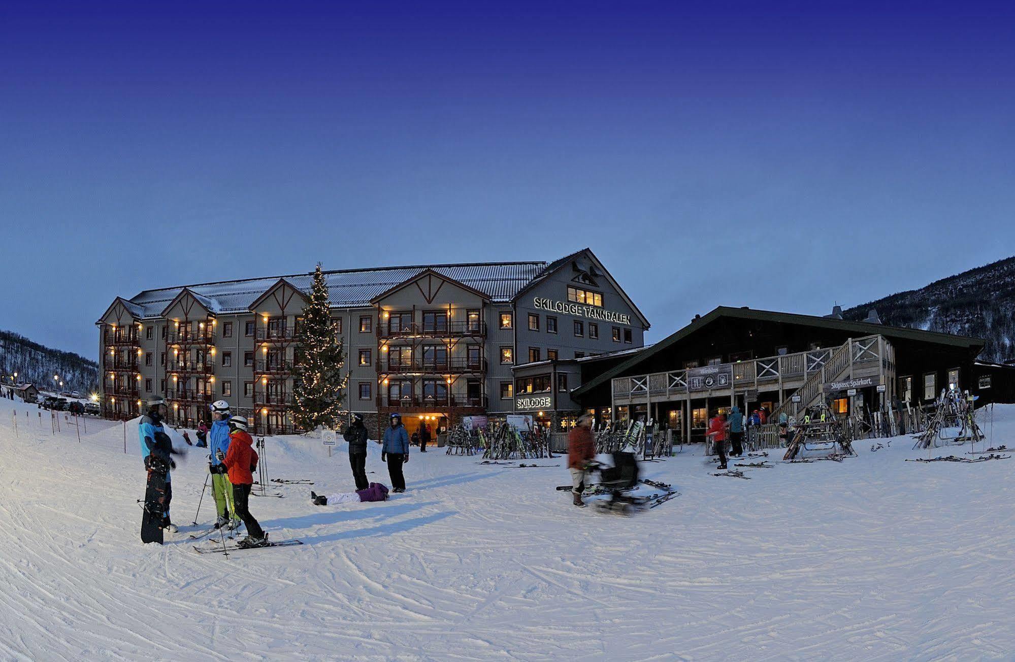 Ski Lodge Taenndalen Exteriér fotografie